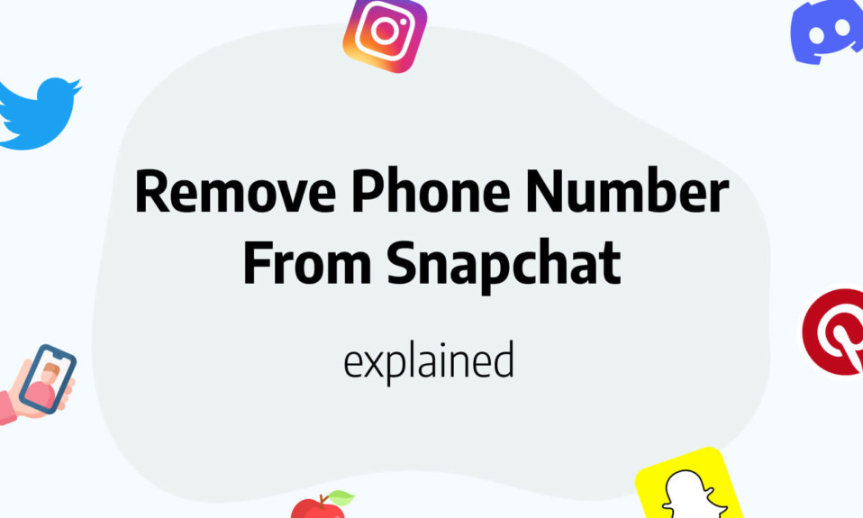 Remove phone number snapchat