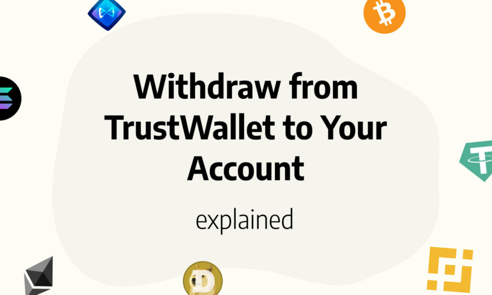 trust wallet withdraw to bank account