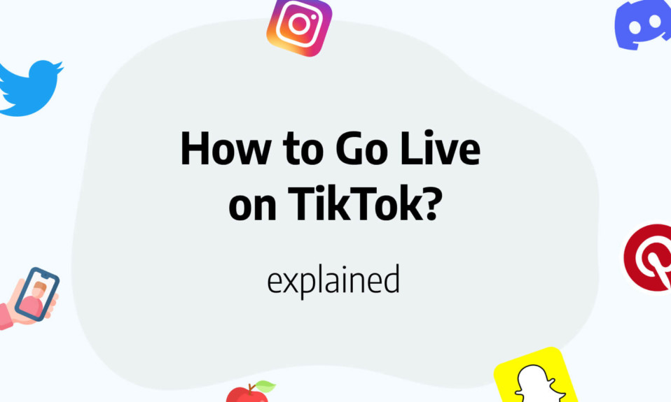 How to go live on TIkTok
