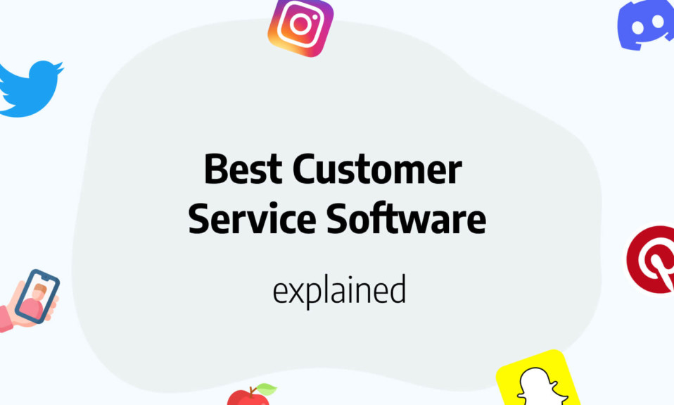 Best customer service software
