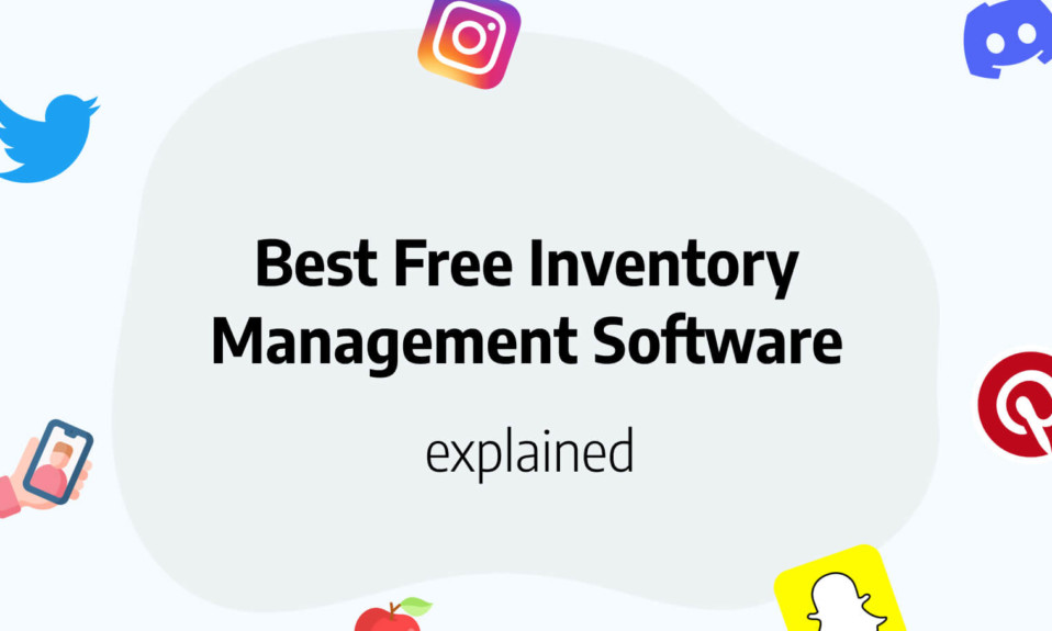 best free inventory management software