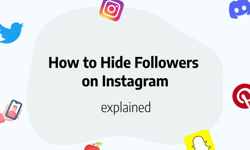 Hide followers on Instagram