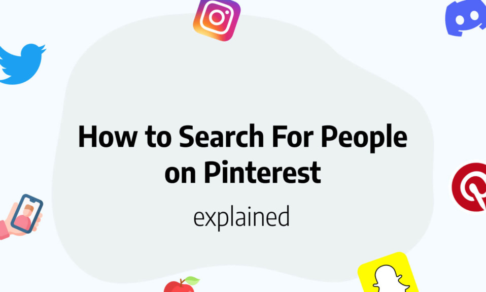 how to search for people on Pinterest