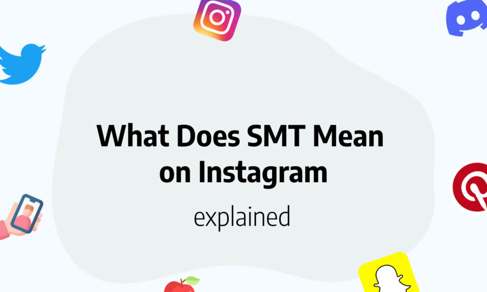 smt meaning Instagram