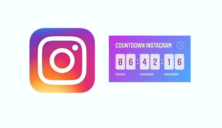 countdown sticker IG - timer