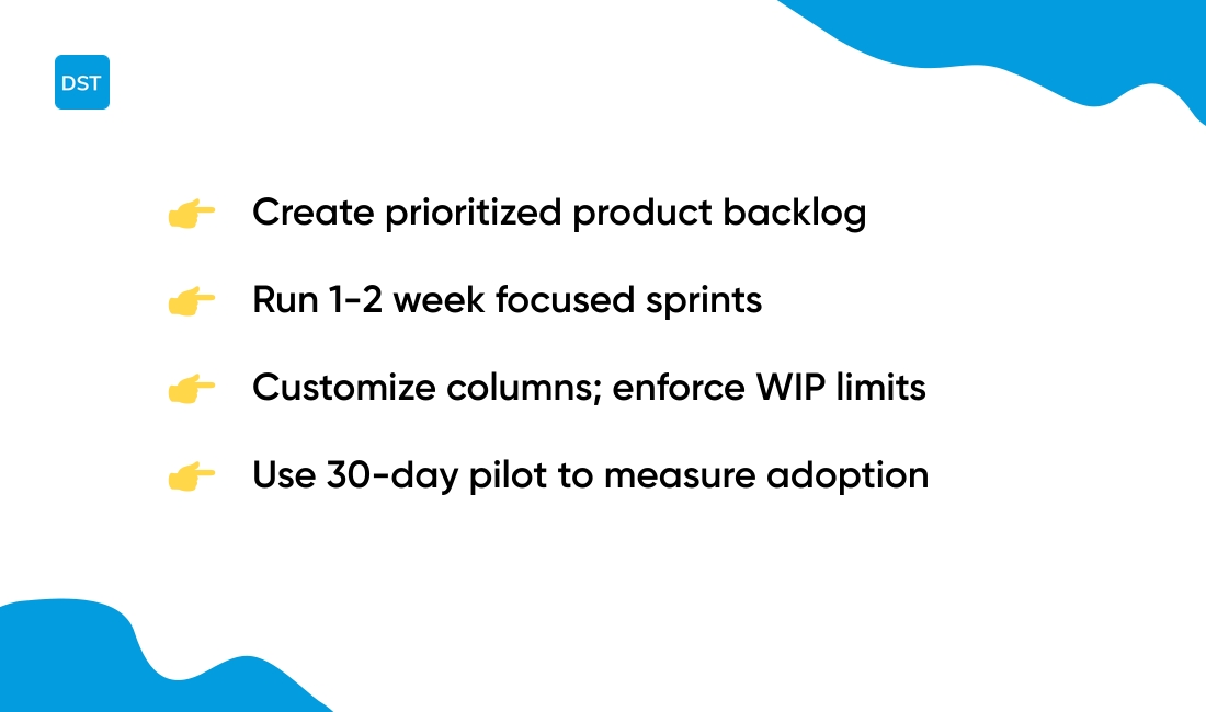 How to set up a scrum board online for your team