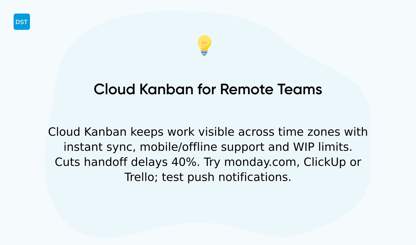 Kanban for remote teams and distributed workflows