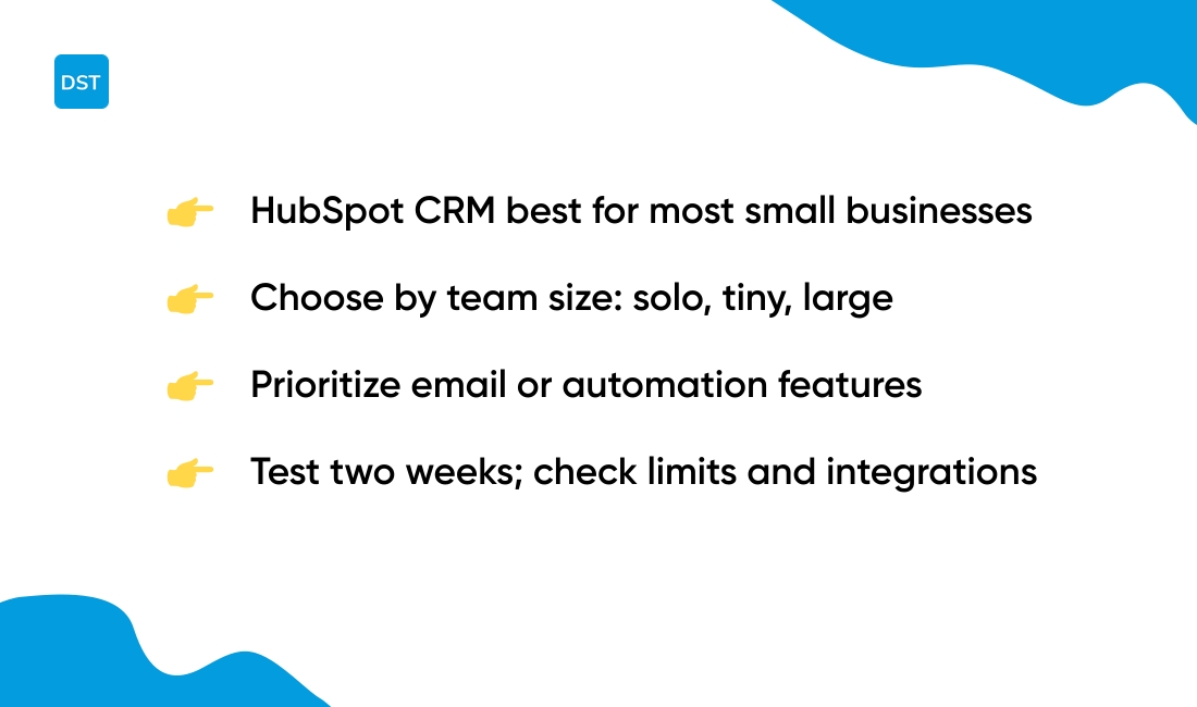 Which free CRM is best for small business