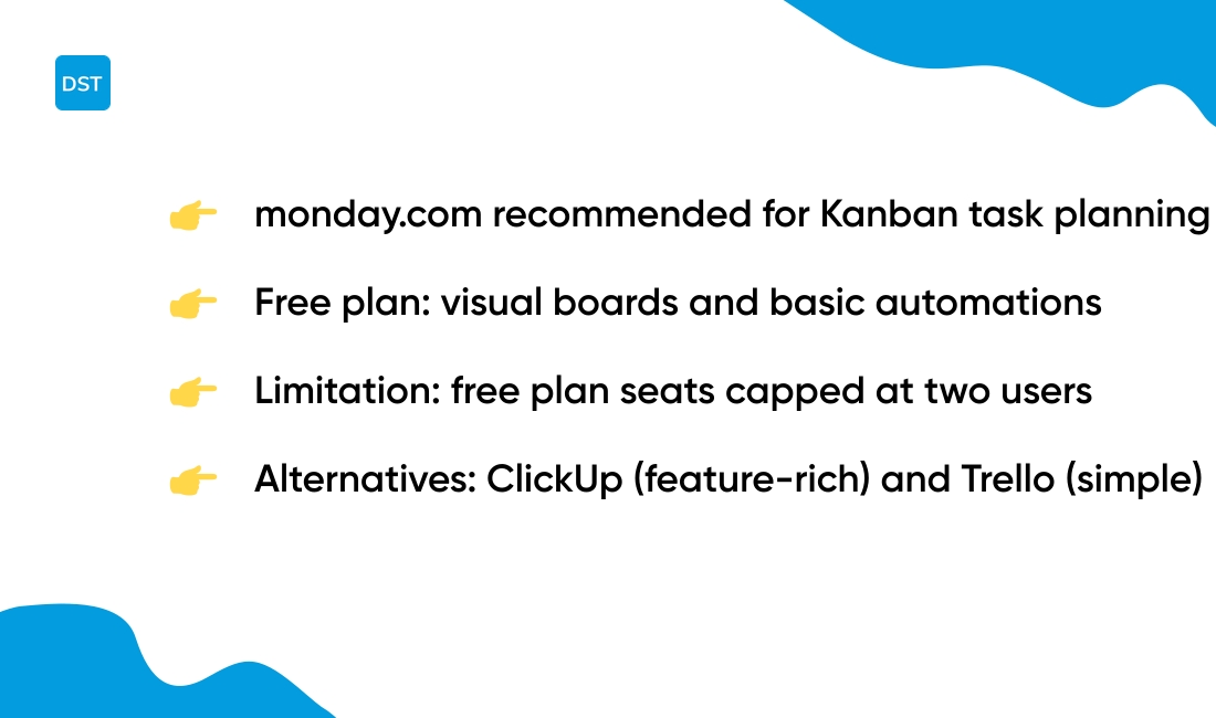 What is the best free kanban software for task planning