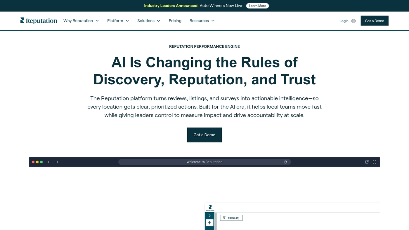 Screenshot of www.reputation.com