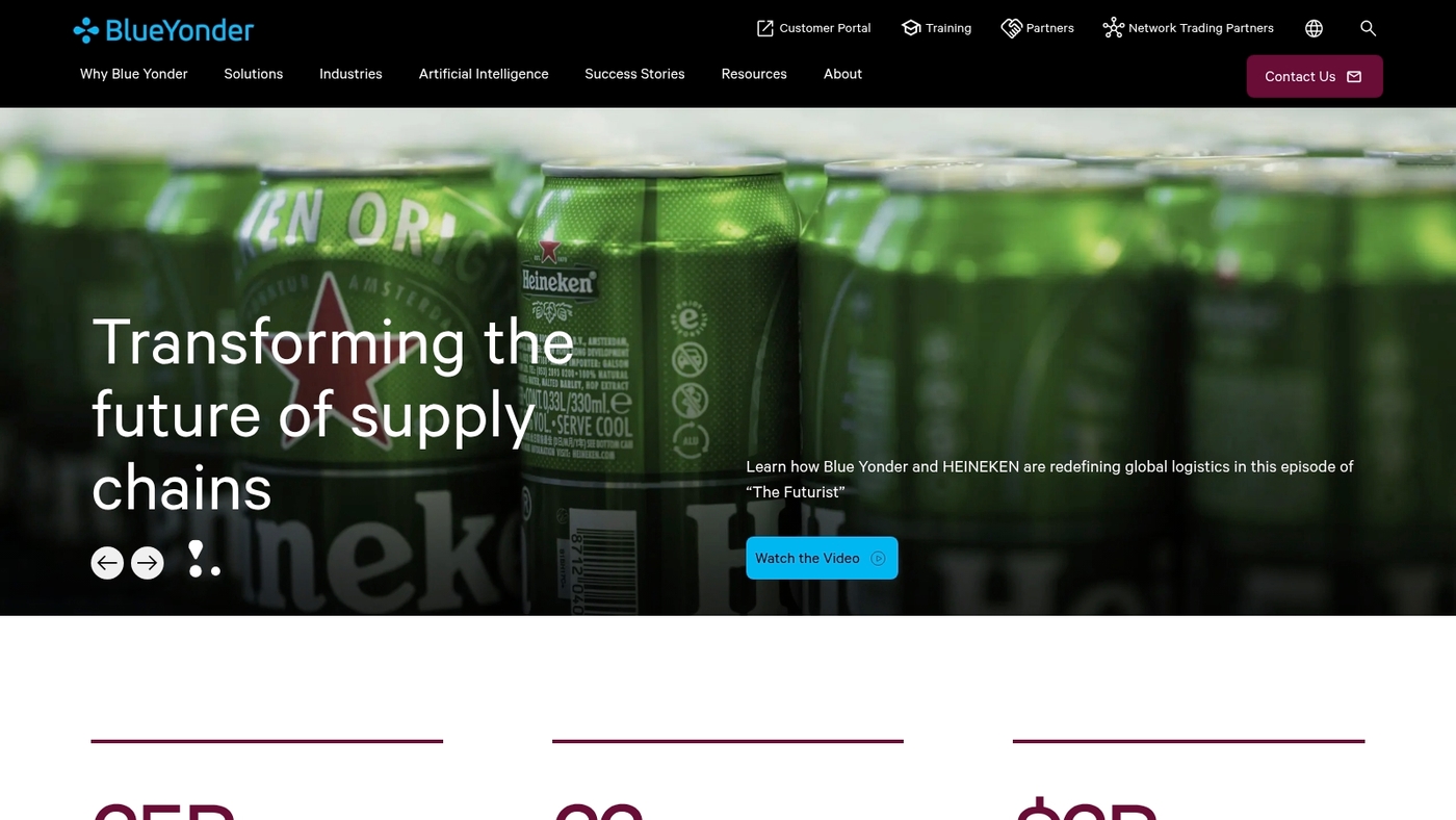 Screenshot of www.blueyonder.com