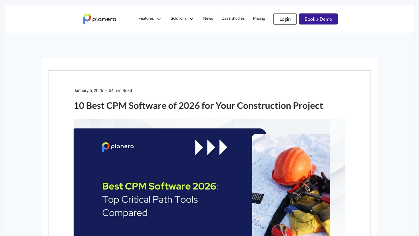 Screenshot of www.planera.io