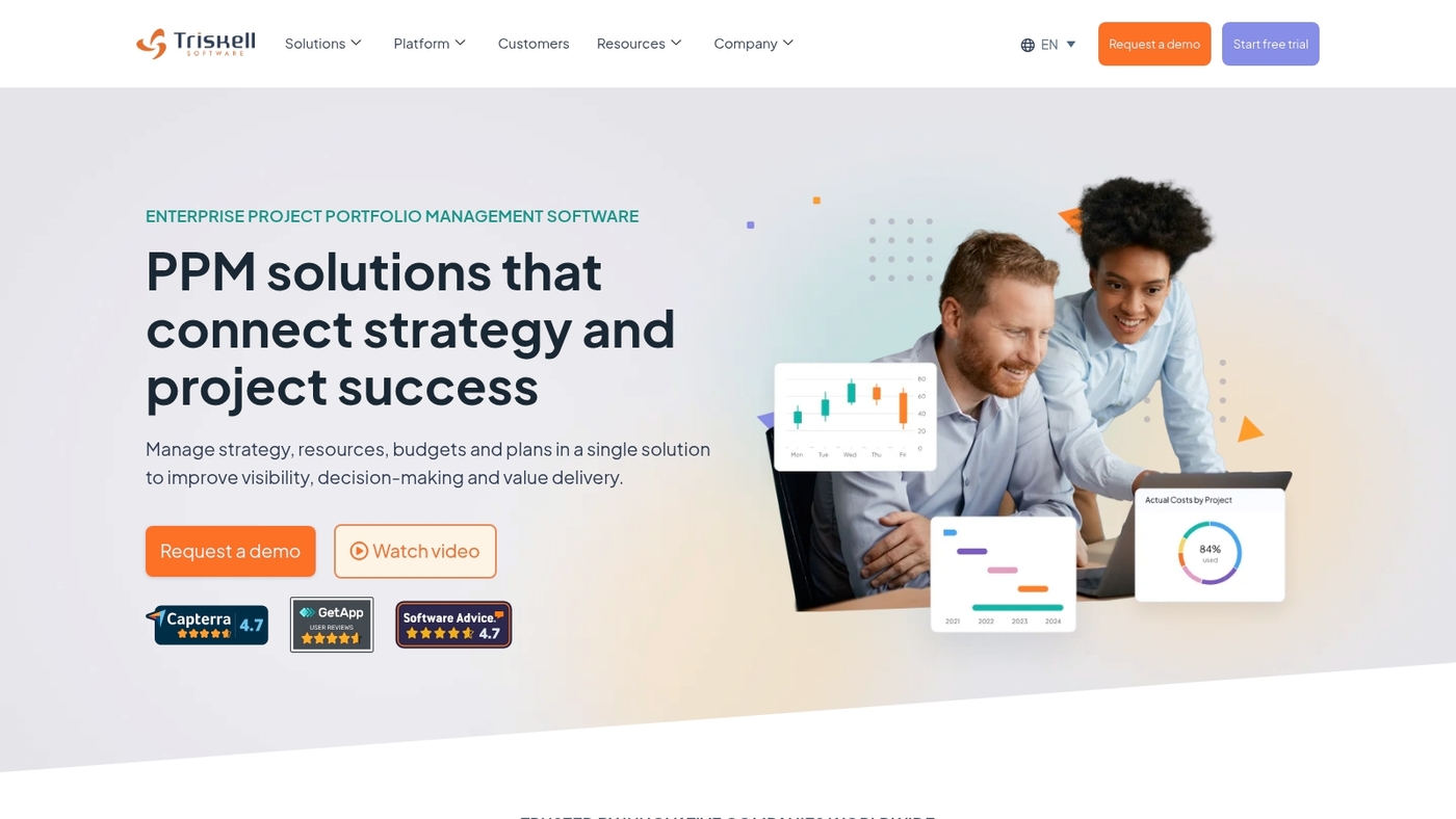 Screenshot of www.triskellsoftware.com