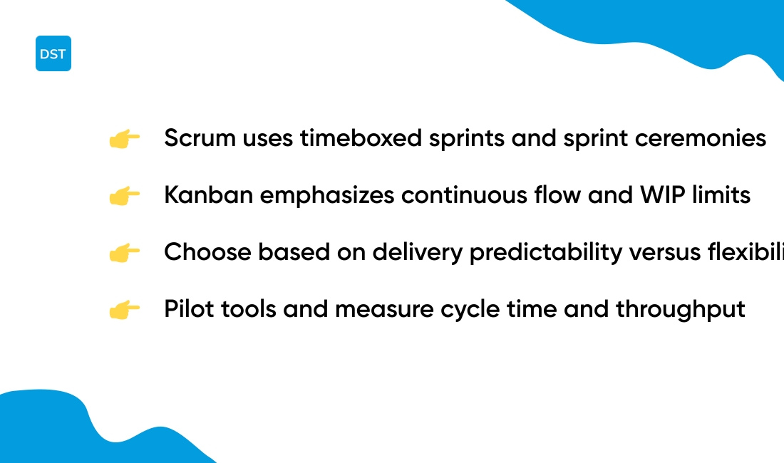 How do scrum tools differ from kanban tools