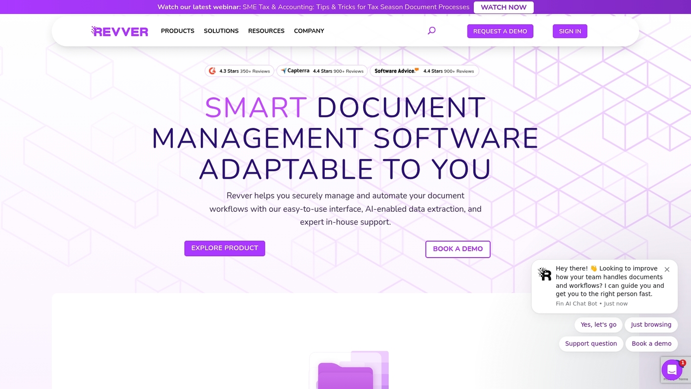 Screenshot of www.revversoftware.com